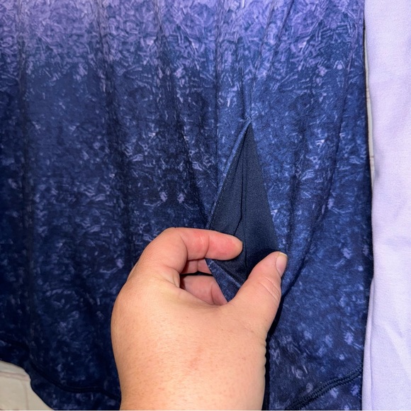 CALIA Oasis Ombre Mock Neck Long Sleeve Top, Size M - Picture 4 of 9